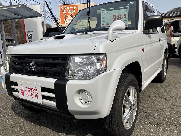 中古車パジェロミニ入庫！