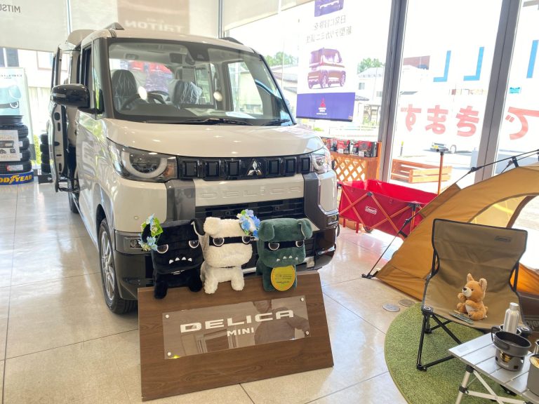 デリカミニ展示中🔆